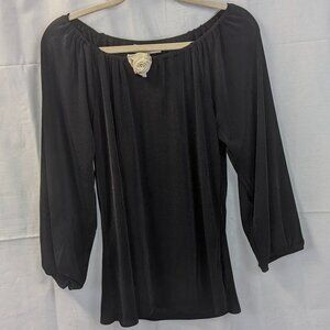 Bettina Star Size Large Black Tunic